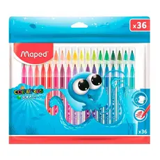 Caneta hidrográfica Color'Peps Ocean Polvo com 36 cores 845936ZM Maped