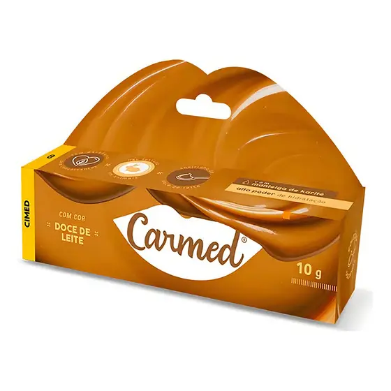 Carmed Ana Castela Doce de Leite 10g | Cor Nude Natural - O Hidratante da Boiadeira - Aroma Gourmet