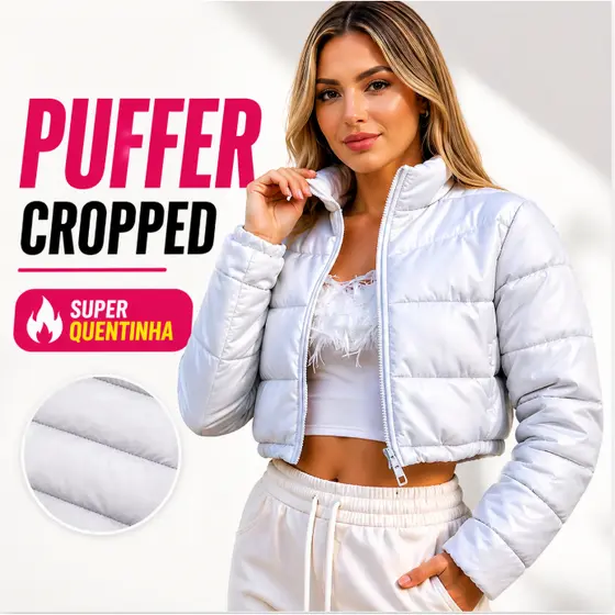 Jaqueta Puffer Bobojaco Feminina