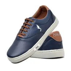Tênis Infantil Masculino Sapatênis Casual Polo Blu Original 700