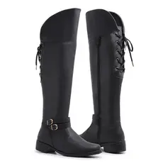 Bota  Feminina Over The Knee Cano Longo Acima Do Joelho Cavalgada Rodeio 11503