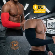 Manguito Mangote Proteção Solar Segunda Pele Ciclismo Manguito Multifunções Proteção de Braço UV