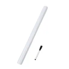 Papel Parede Adesivo Quadro Branco PVC Superfície Marcador Autoadesivo Fácil Aplicação Removível 2 Metros