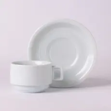 Conjunto 6 Xícaras Chá Atenas C/Pires 180 ml