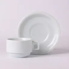 Conjunto 10 Xícaras Chá Atenas C/Pires 180 ml