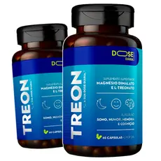 2X Magnésio L-treonato (1000mg) Puro Concentrado Premium
