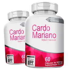 Kit Silimarina Cardo Mariano 60caps pura 100% Suplemento Original