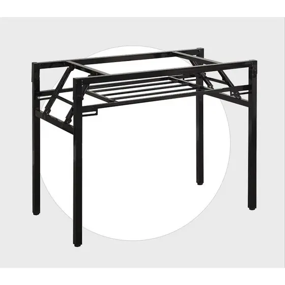 Pé Metálico Para Mesa De Escritório Cozinha, Lanches Suporte