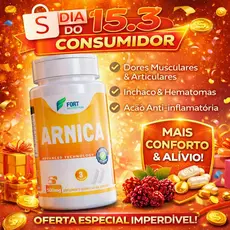 Arnica 120 Cápsulas | 500mg