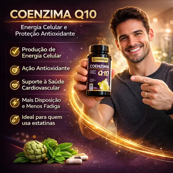 Coenzima Q10 60 Cápsulas | 500mg