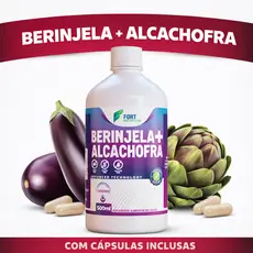 BERINJELA COM ALCACHOFRA 500ml / 100% NATURAL