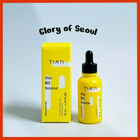 TIAM Fonte de Vita B3, 10% de soro de niacinamida, | 2% de arbutina, hiperpigmentação, tratamento de manchas escuras, 40ml