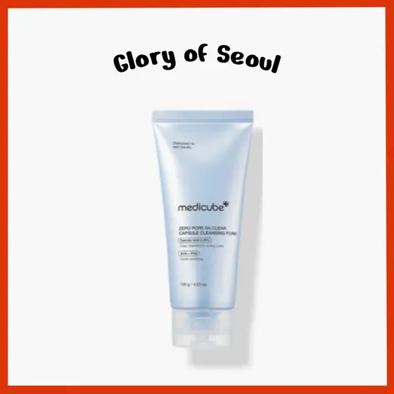 MEDICUBE Zero Pore  Cleansing Capsule Foam Cleanser 120g