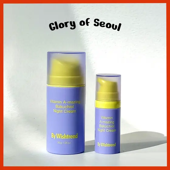 BY WISHTREND Creme Noturno Bakuchiol Vitamina A Incrível , 10ml, 30ml