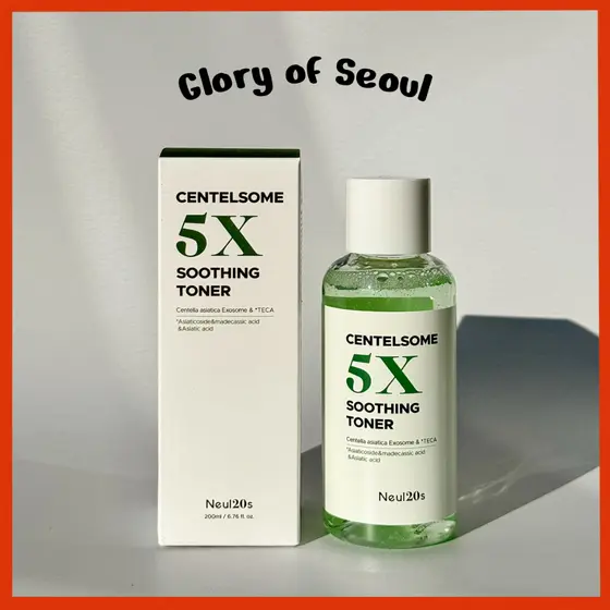 Neul20s Centelsome 5x calmante toner,, 200ml