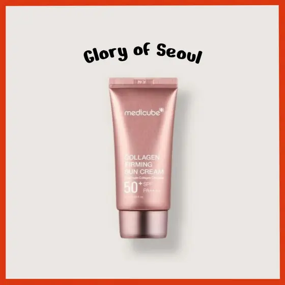 Medicube Collagen Firming Sun Cream, (10mL/50mL) | SPF50+ PA++++