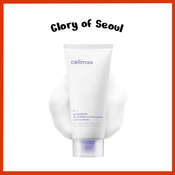 CELIMAX Derma Nature Relief Madecica Espuma De Limpeza Balanceadora De pH, 150ml