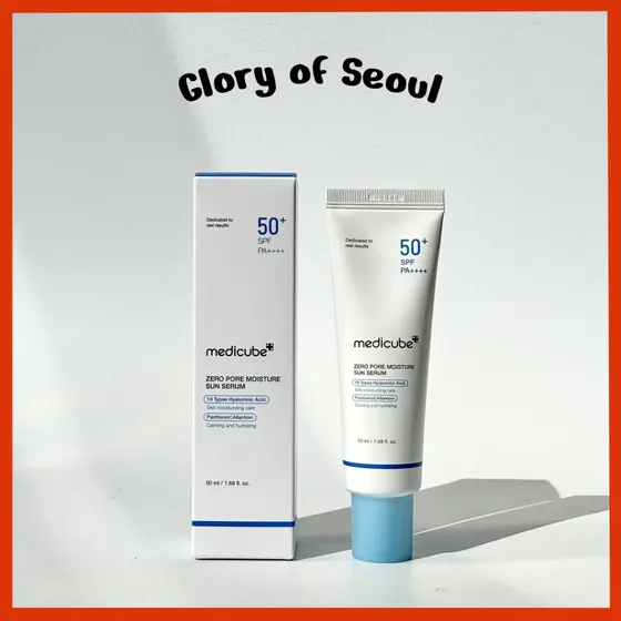 MEDICUBE Zero Pore Moisture Sun Serum 50ml
