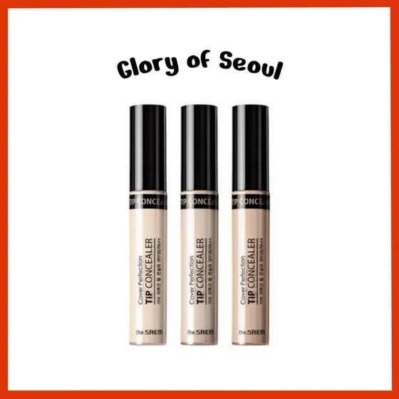 THE SAEM Cover Perfection Tip Concealer, 6.5g 10Colors