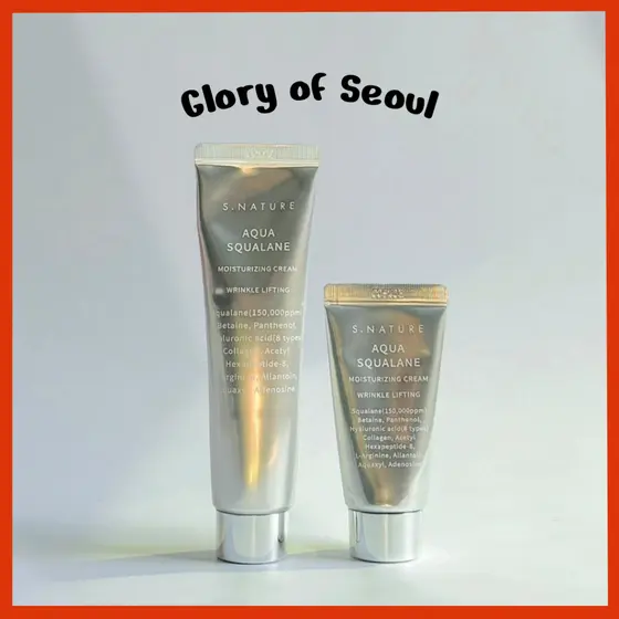 S.NATURE Aqua Squalane Moisturizing Cream 60mL/30ML