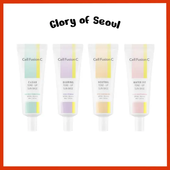 CELL FUSION C Base solar SUN SPF 50+ Pa ++++ (4colors), 40ml