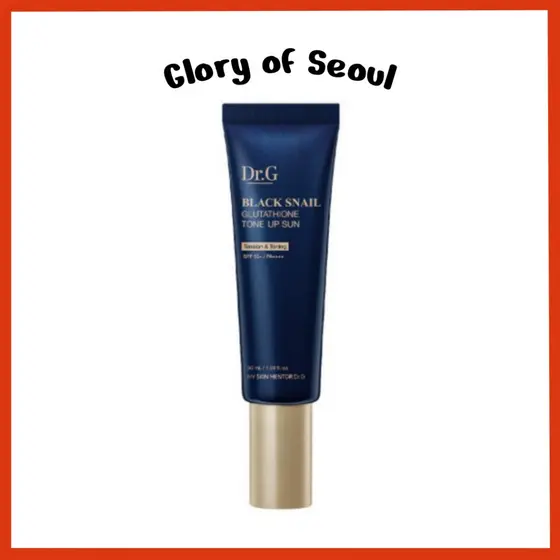DR.G Glutationa do caracol preto Tomar sol, |SPF50+, PA ++++, 50ml