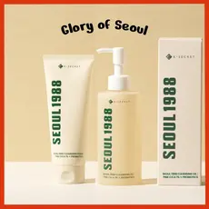 K-SECRET SEOUL 1988 Cleansing Foam 150mL / Cleansing Oil 200mL : Pine Cica 1% + Probiotics