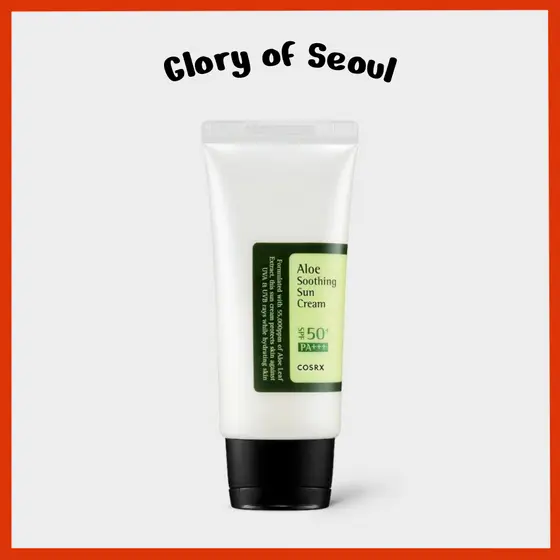 COSRX Aloe calmante creme solar spf50 pa +++, 50ml