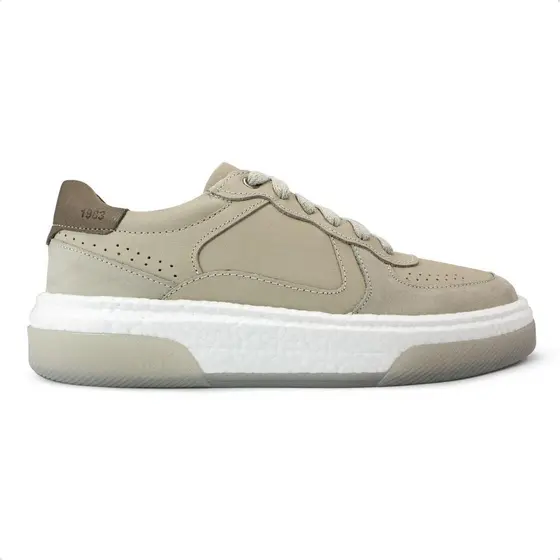 Tênis de Couro Democrata Masculino Denim Beat Pulse 623101
