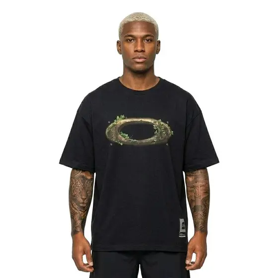 Camiseta Oakley Masculina Ellipse Natureverse Rusty Casual