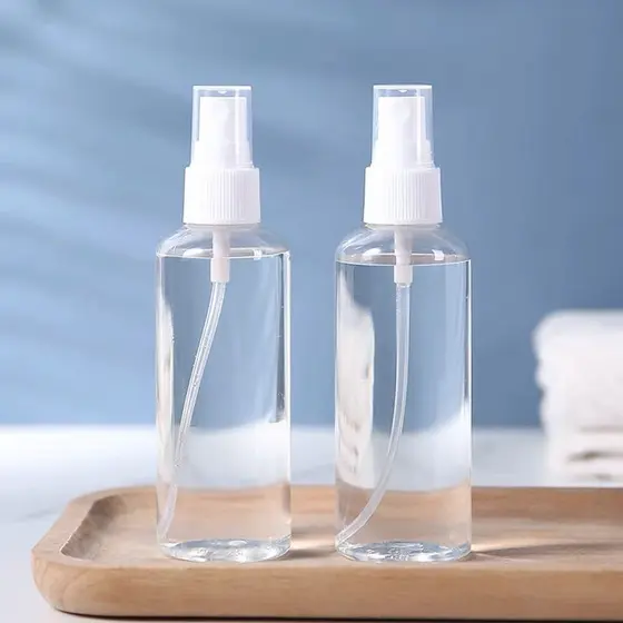 Kit 60 peças/Transparente Frascos De Spray Vazio 100ml De Plástico