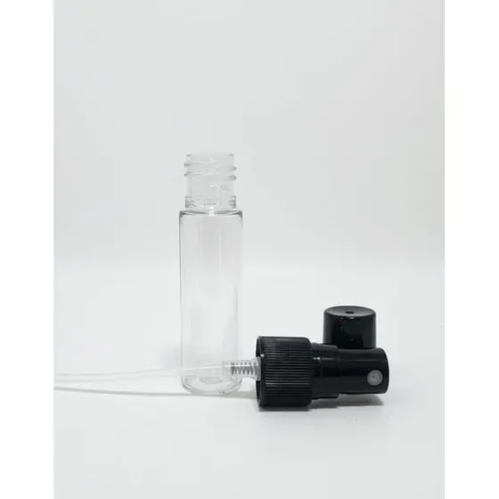 KIT 50 Frascos 15 Ml Pet Tampa Spray Borrifador Perfumes Home care