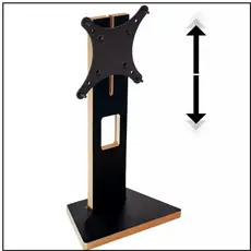 Pé Base Suporte Eleva Monitor Ergonômico Universal