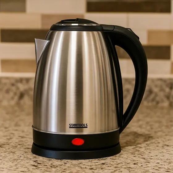 Jarra Chaleira elétrica 2 Litros 220v em inox Térmica e 127v cafeteira desligamento automático