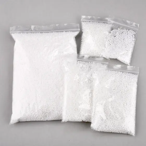 20/50/100g Solo De Plástico Transparente DIY Cristal Termoplástico Livre Resina Argila Branco PCL Grânulos Material Arte