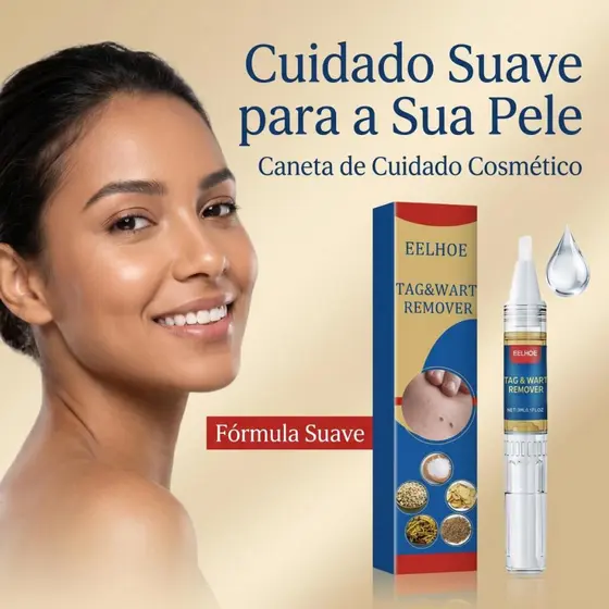 Caneta de limpeza de pele para limpeza Facial