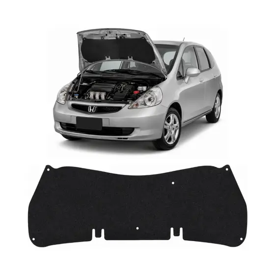 Manta Forro Capô Honda Fit 2004 2005 2006 2007 2008 Autoadesiva Grud Capo Capu Capuz Capus