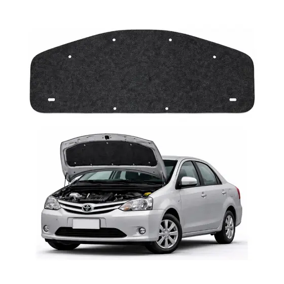Manta Forro Capô Etios 2012 2013 2014 2015 2016 Autoadesiva Termo Acústica Grud Capu Capuz Capus