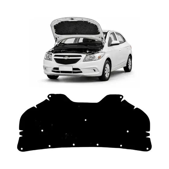 Manta Forro Capô Onix Prisma Joy 2012 2013 2014 2015 2016 2017 2018 2019 Autoadesiva Grud Capu Capus