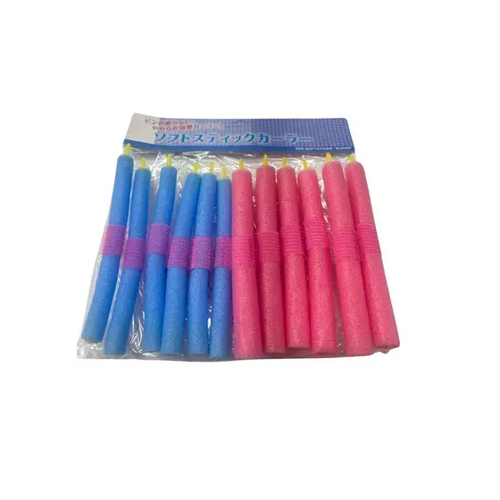 Modelador Formador Cachos Rolinho Bobs Cabelo Espuma C/12 Pc
