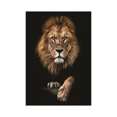 Quadro leão tribo Judá escritório sala decorativo