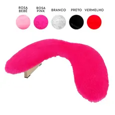 Apoio de mão - confort line em pelúcia.