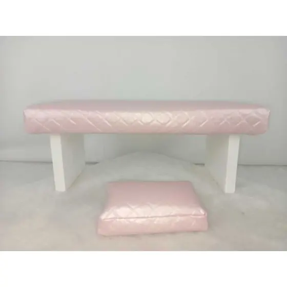 Apoio de mão p/ manicure ( Paris ) em Corino Diamante e MDF c/ cores diversas e apoio de cotovelo.