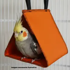 Cabana Toca Cabaninha Suspensa para Calopsitas Aves Porte Semelhante