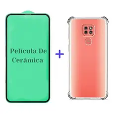 Capa + Película De Cerâmica Motorola Moto G9/ G9 Play - Slim