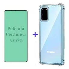 Capa + Película Curva Samsung Galaxy S20 - Proteção Completa