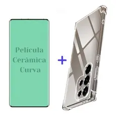 Capa + Película Curva Samsung Galaxy S23 Ultra - Proteção