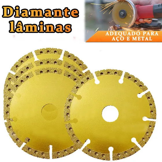 kit Disco De Corte De 20mm 4 Polegadas Super Fino Diamantado Para Porcelanato De Pedra Cortador De Cerâmica Seco Molhado