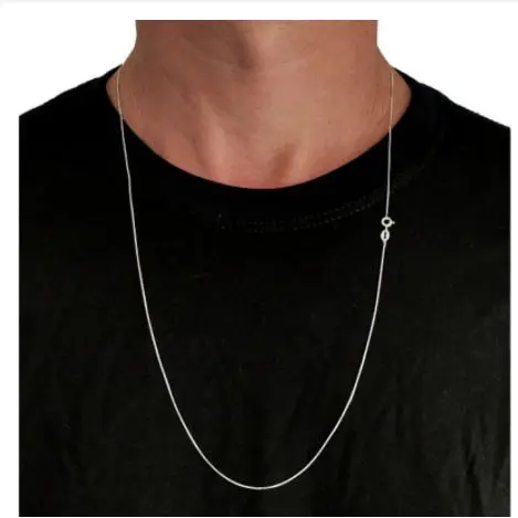 Corrente Cordão Prata 925 Legitima Masculina Veneziana 70cm