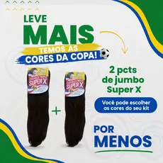 KIT 2 PACOTE DE JUMBO SUPER X